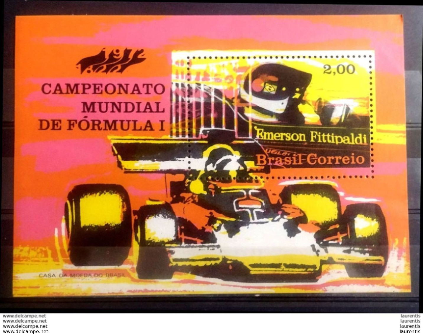D1268. E Fittipaldi - Brasil Yv B30 - MNH - 3,95 (20) - Auto's