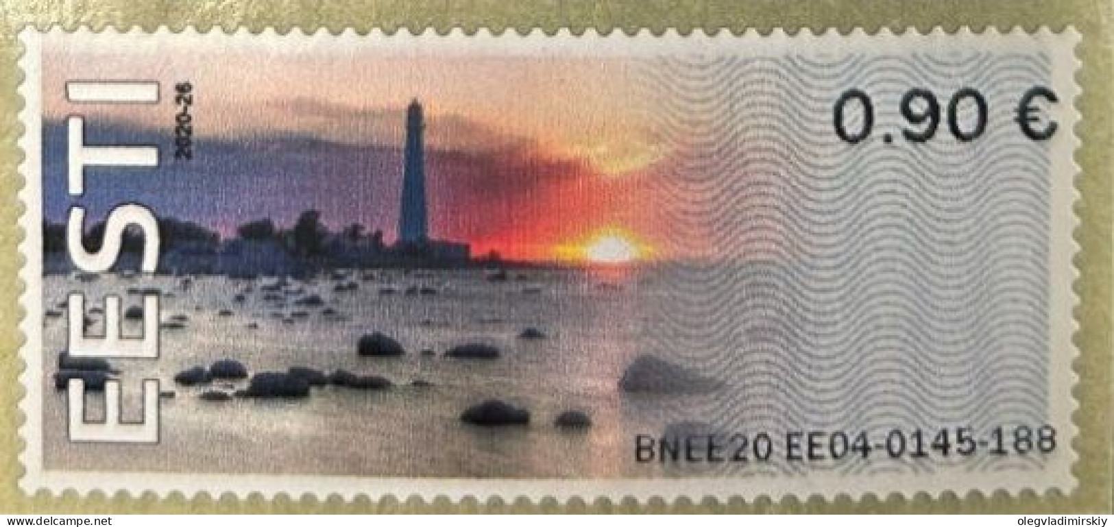 Estonia Estland Estonie 2020 Tahkuna Lighthouse Stamp MNH - Vuurtorens