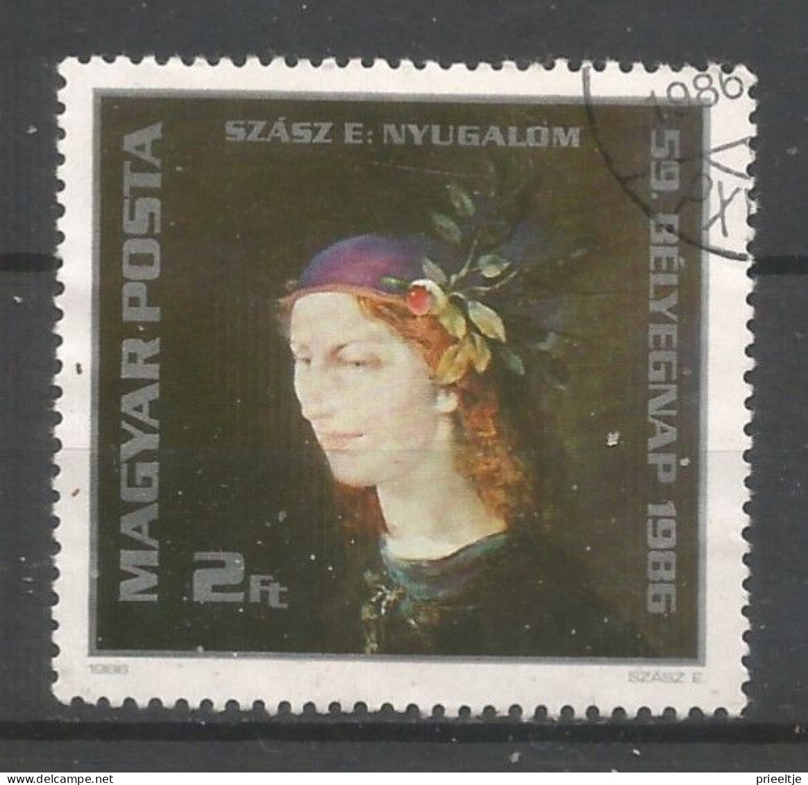 Hungary 1986 Stamp Day Y.T. 3050 (0) - Gebruikt