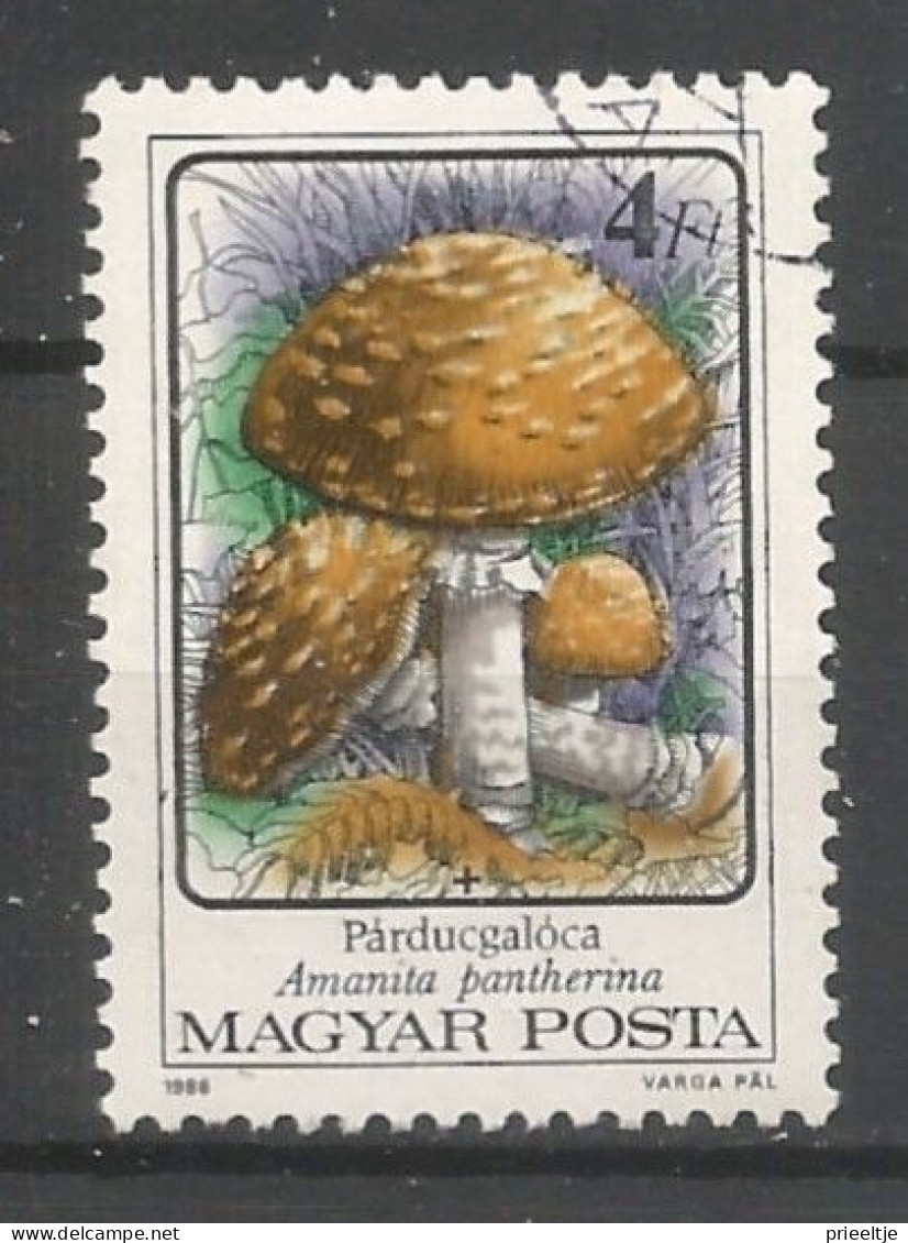 Hungary 1986 Mushrooms Y.T. 3084 (0) - Gebruikt