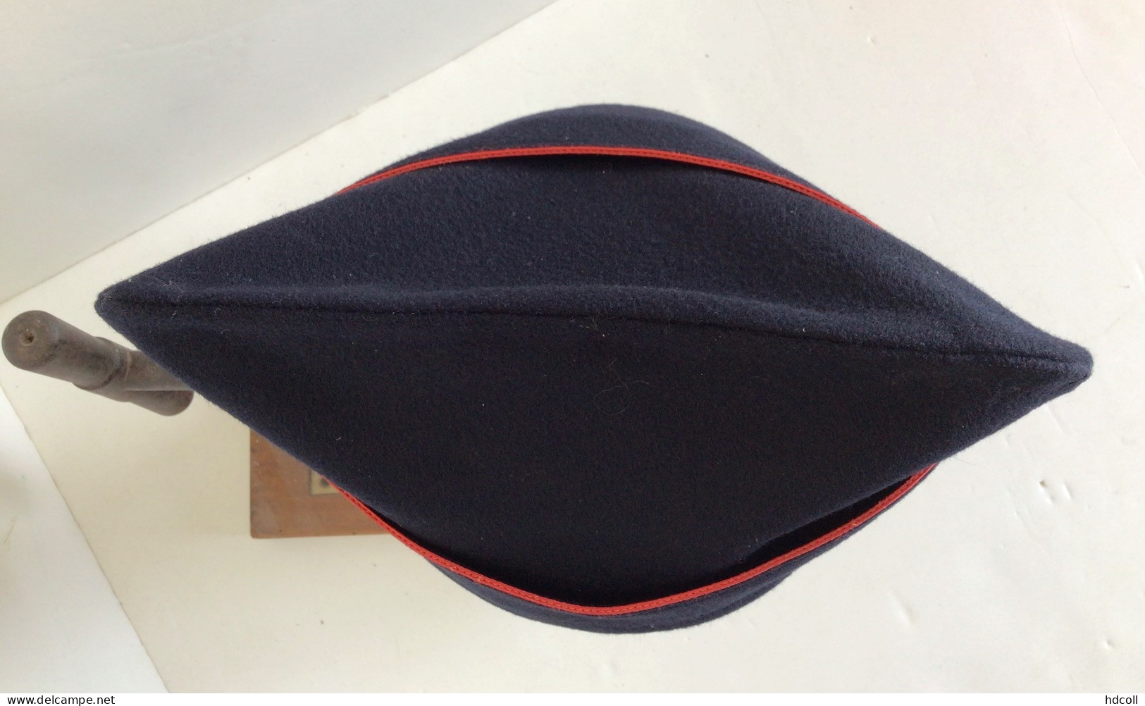 FRANCE - BONNET DE POLICE CALOT MILITAIRE Mod.1944 TROUPES COLONIALES Ou De MARINE..#115 - 1939-45