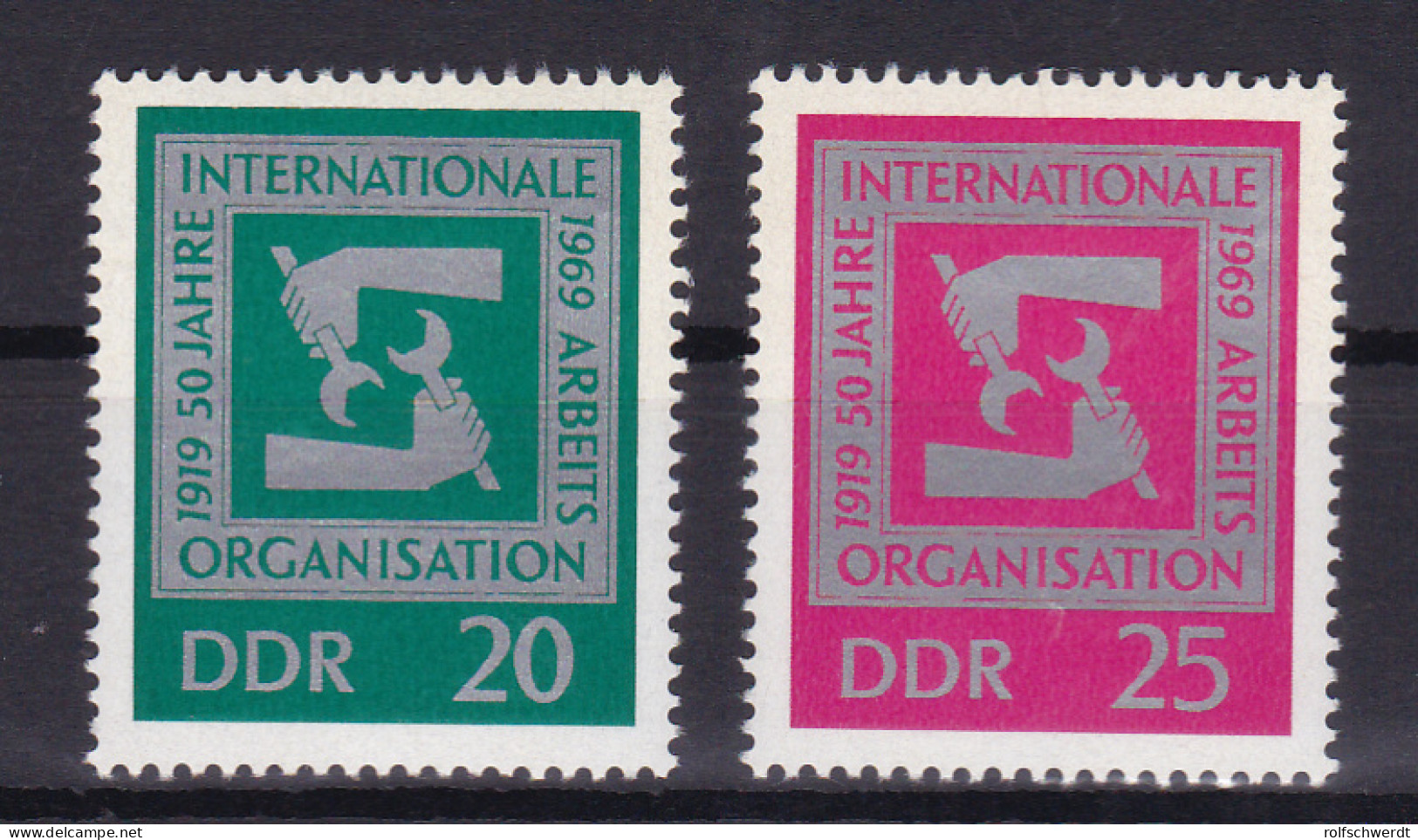 50 Jahre Internationale Arbeitsorganisation, ** - Other & Unclassified