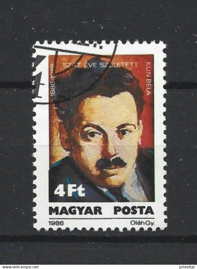 Hungary 1986 Bela Kun Centenary Y.T. 3029 (0) - Used Stamps