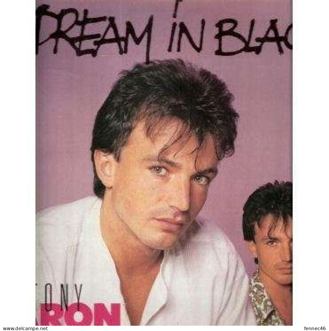 * Vinyle Maxi 45T -TONY BARON - Dream In Black - 45 T - Maxi-Single
