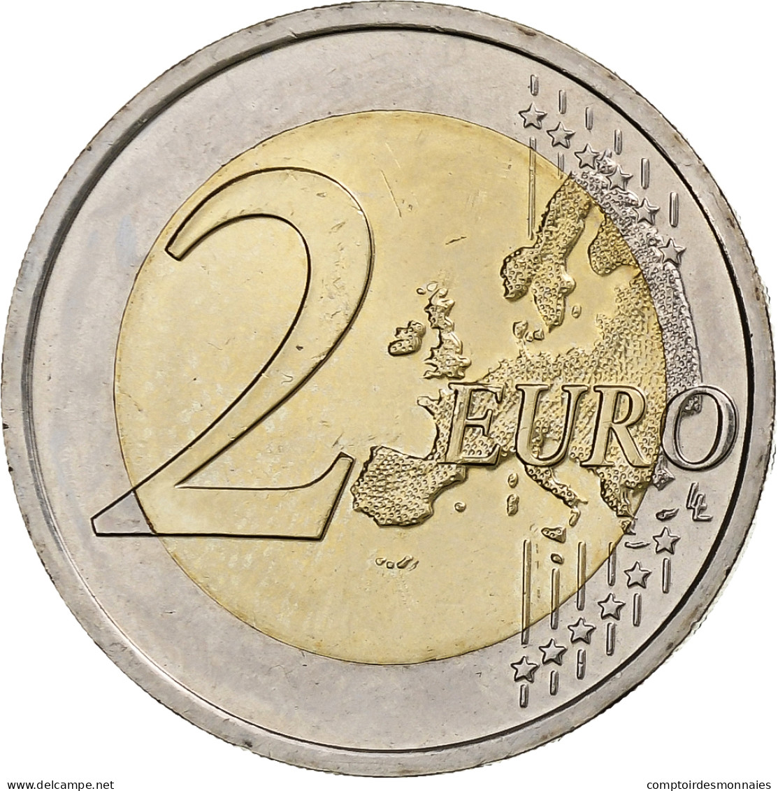 Slovaquie, 2 Euro, 10ème Anniversaire De L Adhesion à L' UE, 2014, SUP - Slovacchia