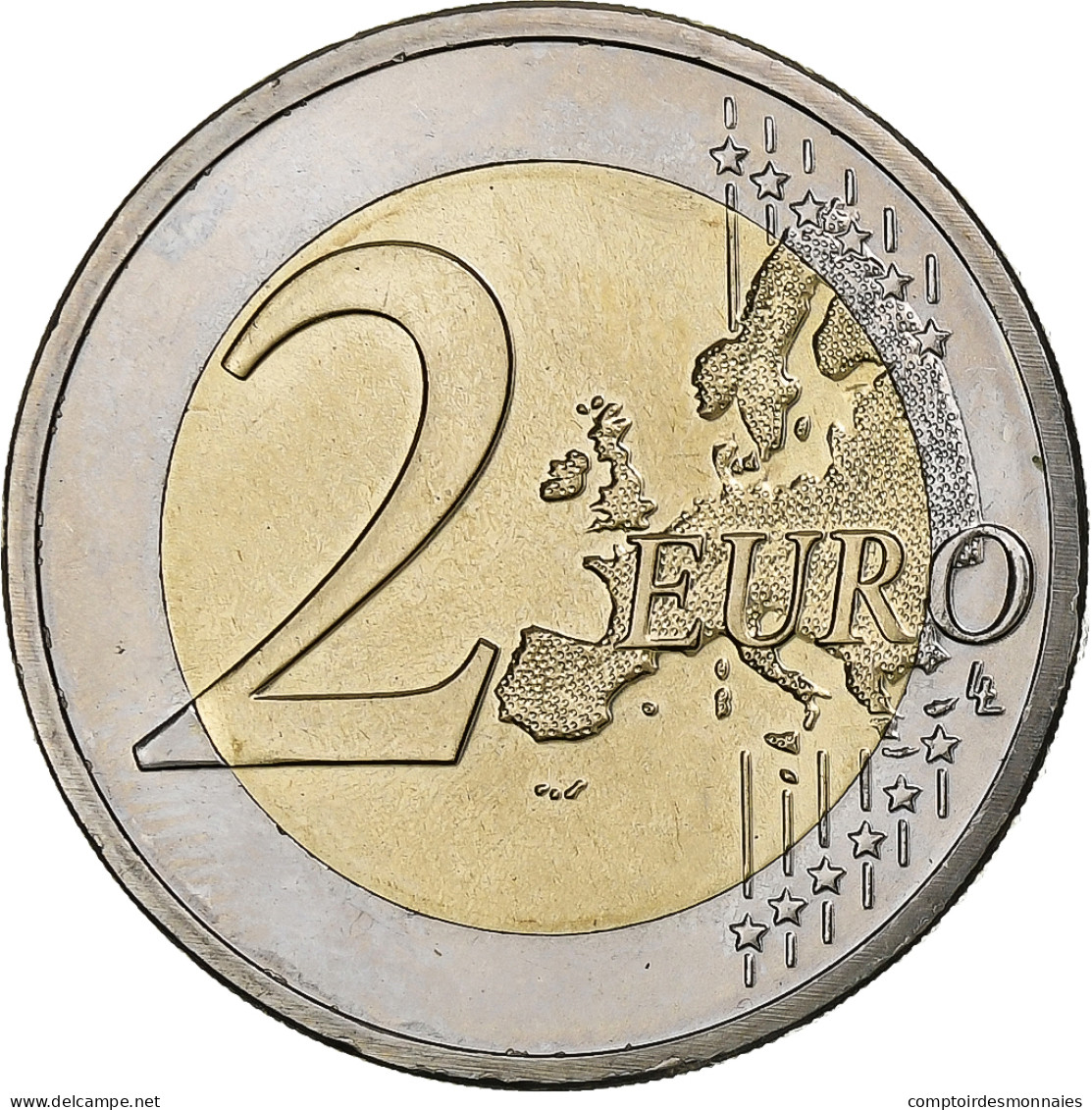 Pays-Bas, Beatrix, 2 Euro, 2011, Bruxelles, SPL, Bimétallique, KM:298 - Paesi Bassi