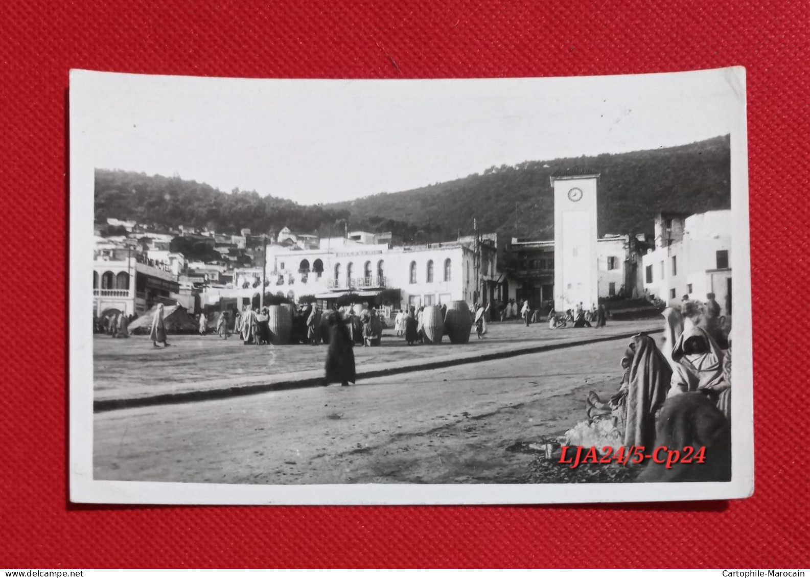 OUEZZAN : Le Souk - RARE CLICHÉ - - Altri & Non Classificati