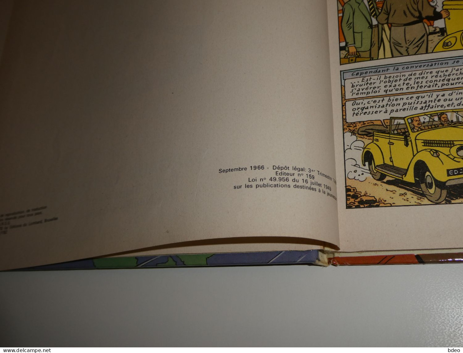 BLAKE ET MORTIMER / L'ENIGME DE L'ATLANTIDE / 1974 / BE