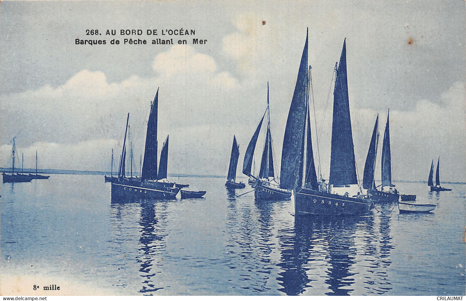 TH-BARQUES DE PECHEUR ALLANT EN MER-N°T2923-E/0299 - Fishing Boats