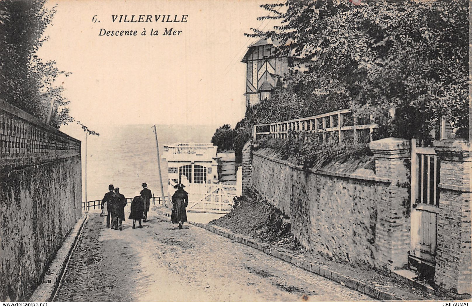 14-VILLERVILLE-N°T2923-E/0071 - Villerville