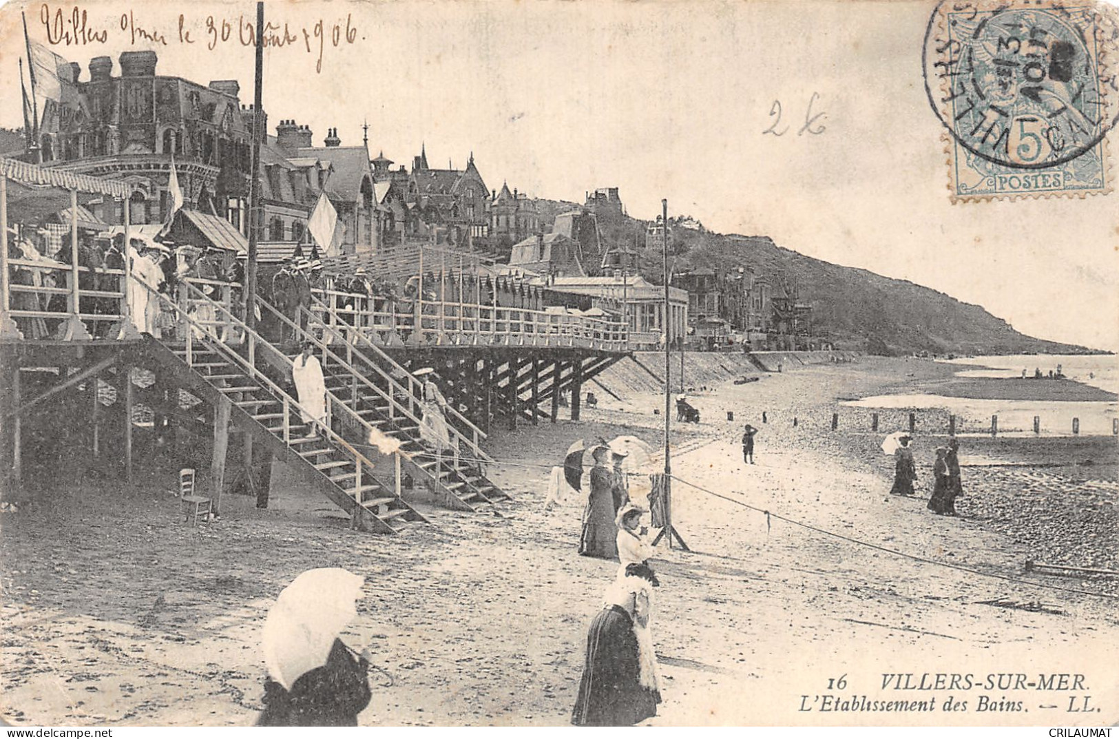 14-VILLERS SUR MER-N°T2923-D/0125 - Villers Sur Mer