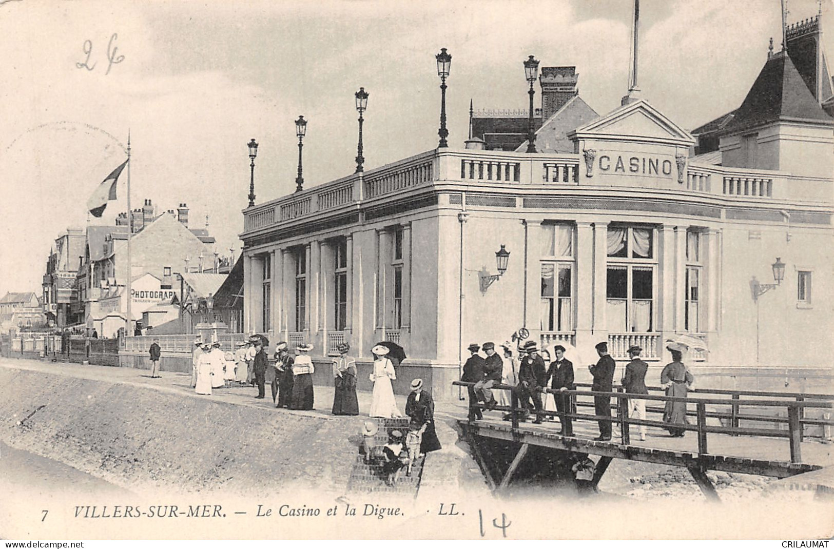 14-VILLERS SUR MER-N°T2923-D/0105 - Villers Sur Mer