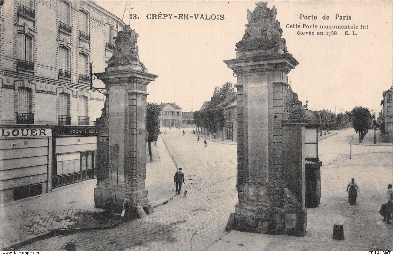 60-CREPY EN VALOIS-N°T2923-G/0371 - Crepy En Valois