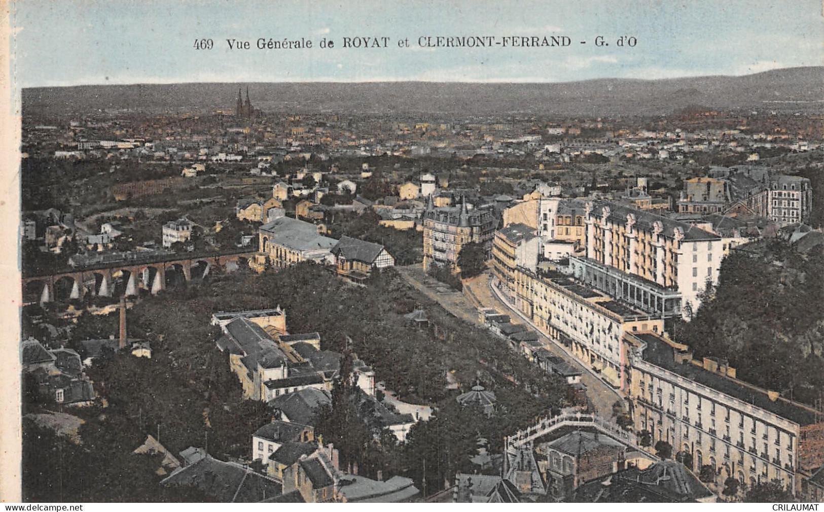 63-ROYAT ET CLERMONT FERRAND-N°T2923-F/0337 - Royat