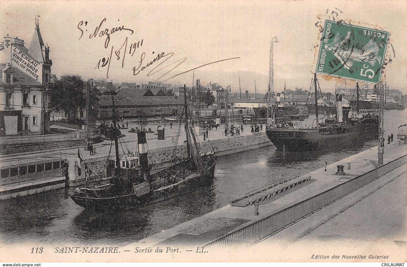 44-SAINT NAZAIRE-N°T2924-G/0307 - Saint Nazaire