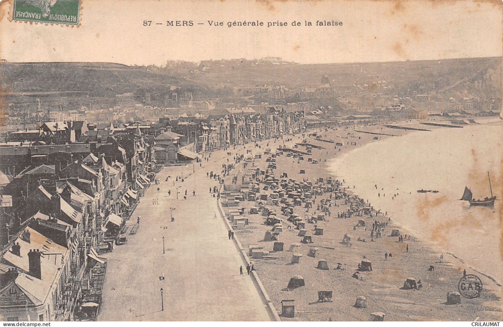 80-MERS LES BAINS-N°T2924-G/0223 - Mers Les Bains