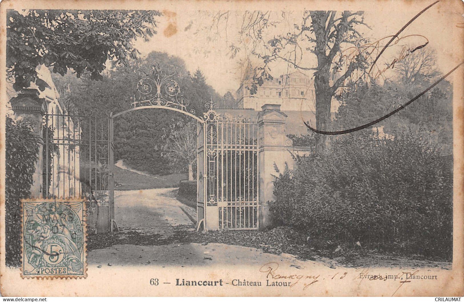 60-LIANCOURT-N°T2924-G/0079 - Liancourt