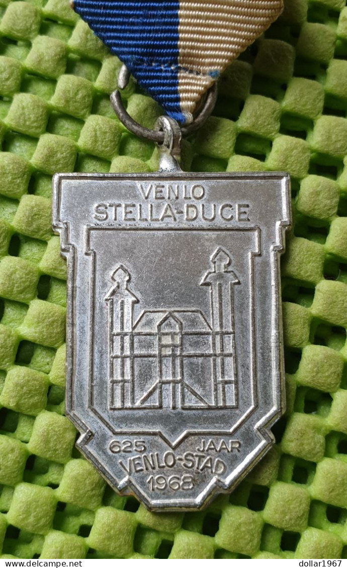 Medaile :  Venlo Stella-duce , 650 Jaar Venlo-stad 1968 . -  Original Foto  !!  Medallion  Dutch - Sonstige & Ohne Zuordnung