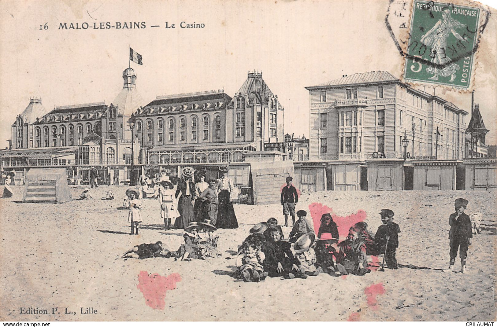 59-MALO LES BAINS-N°T2924-F/0195 - Malo Les Bains