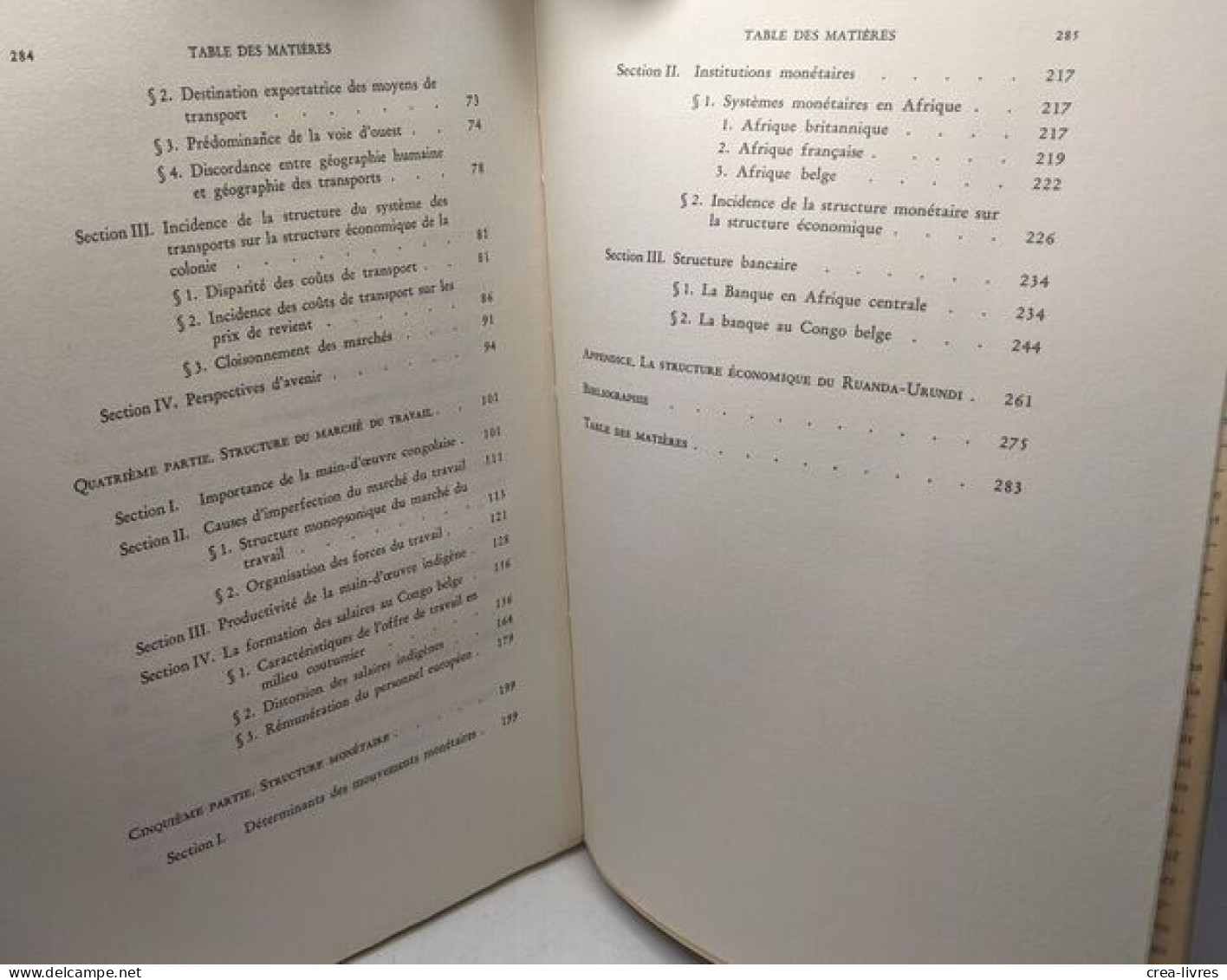 Problèmes Structurels De L'économie Congolaise - Other & Unclassified