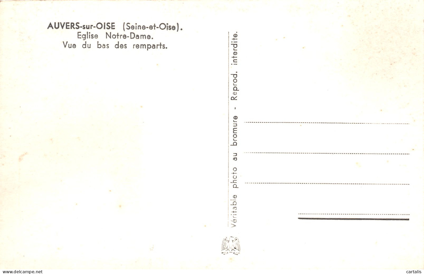 95-AUVERS SUR OISE-N°3868-A/0021 - Auvers Sur Oise