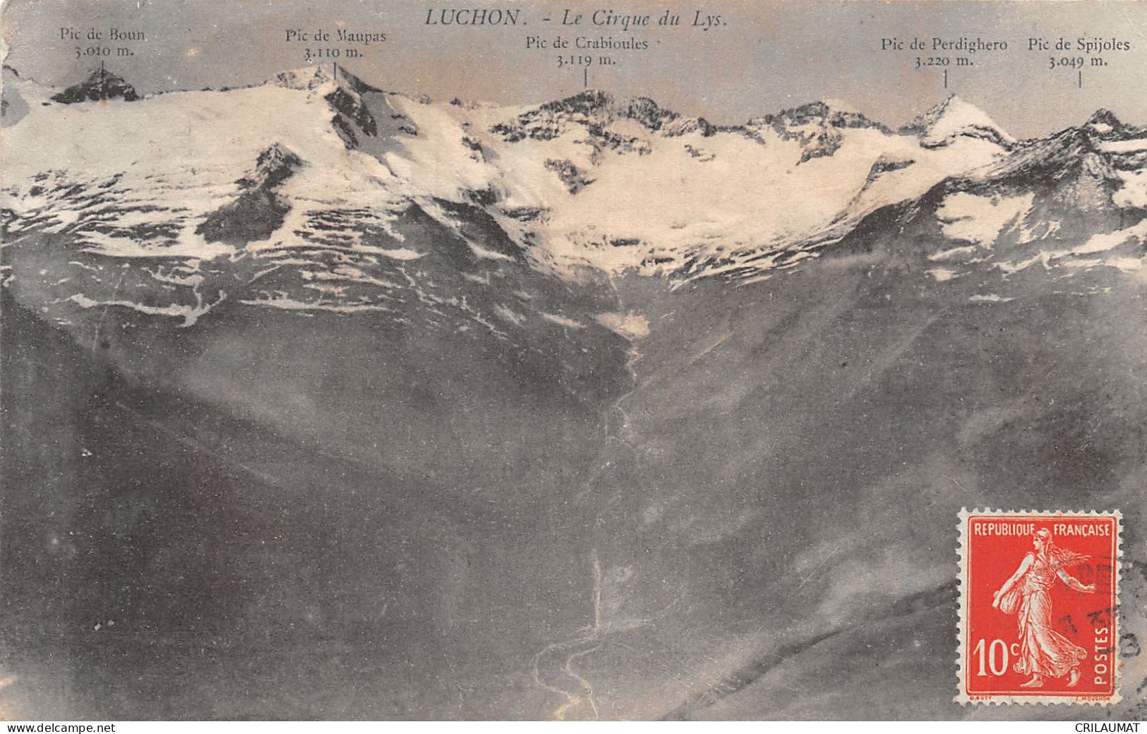 31-LUCHON CIRQUE DU LYS-N°T2925-B/0333 - Luchon