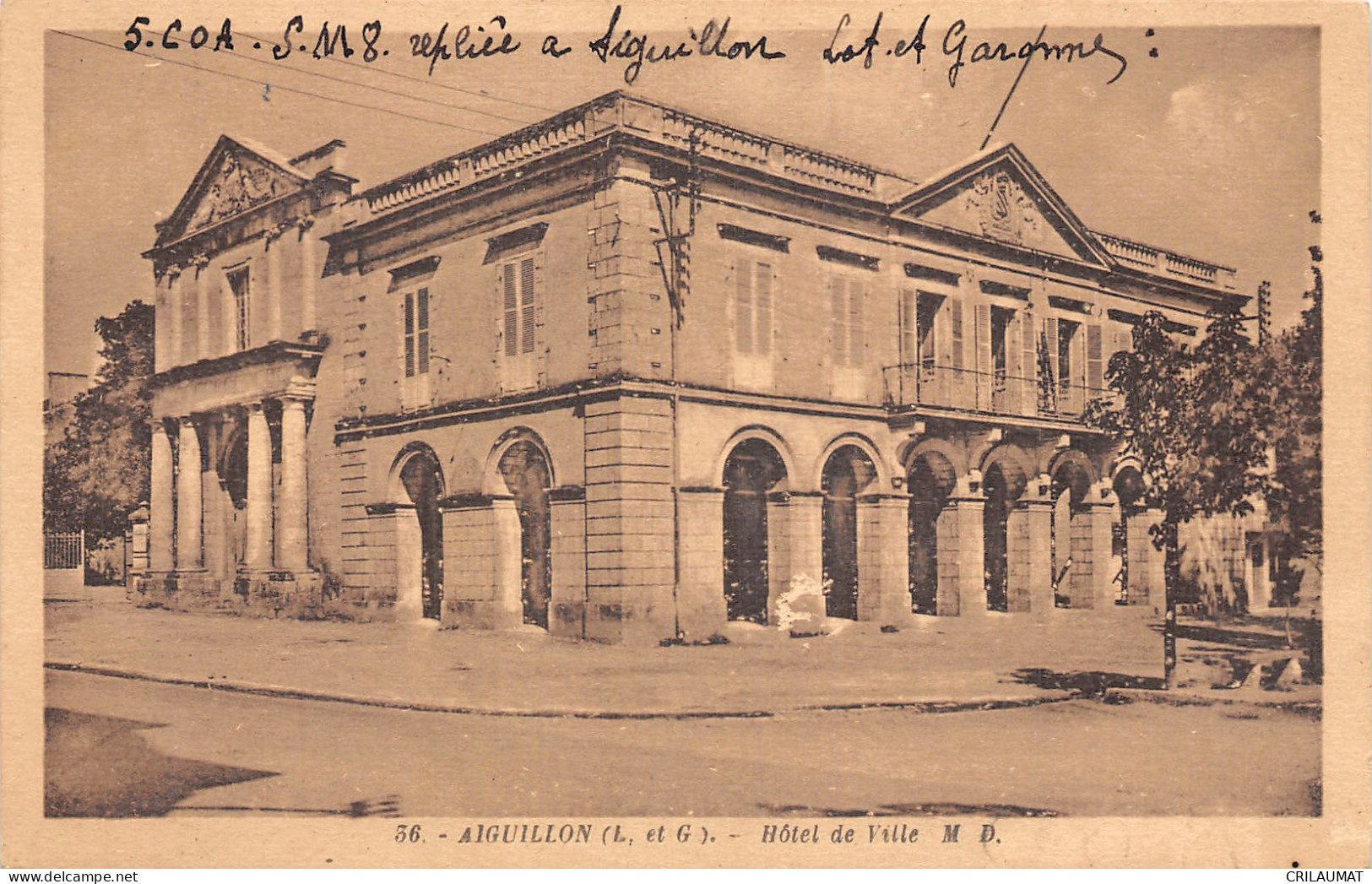 47-AIGUILLON-N°T2925-E/0211 - Autres & Non Classés