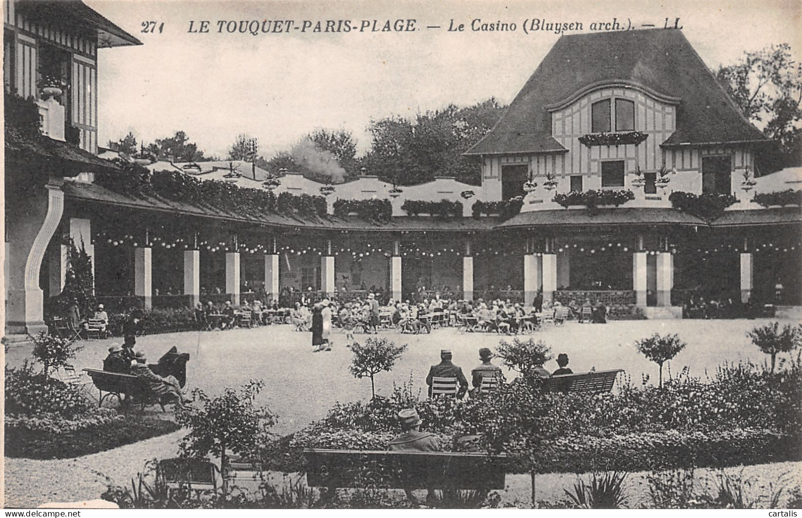 62-LE TOUQUET PARIS PLAGE-N°3868-F/0287 - Le Touquet