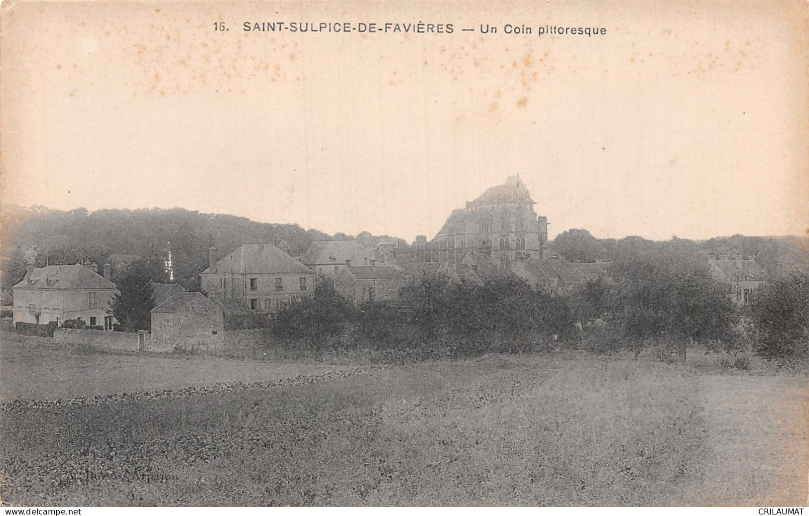 91-SAINT SULPICE DE FAVIERES-N°T2926-B/0195 - Saint Sulpice De Favieres