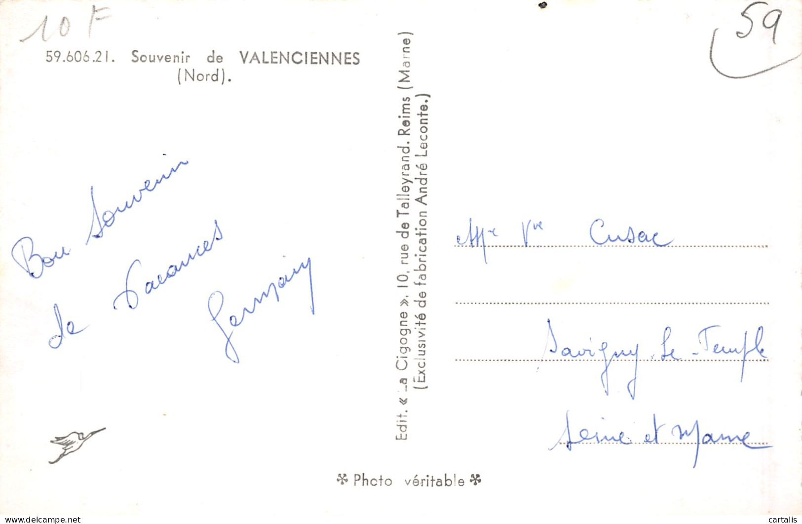59-VALENCIENNES-N°3869-E/0113 - Valenciennes