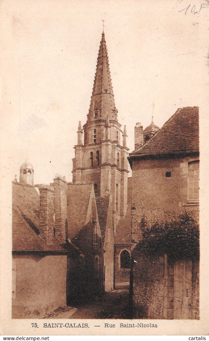 72-SAINT CALAIS-N°3869-D/0315 - Saint Calais