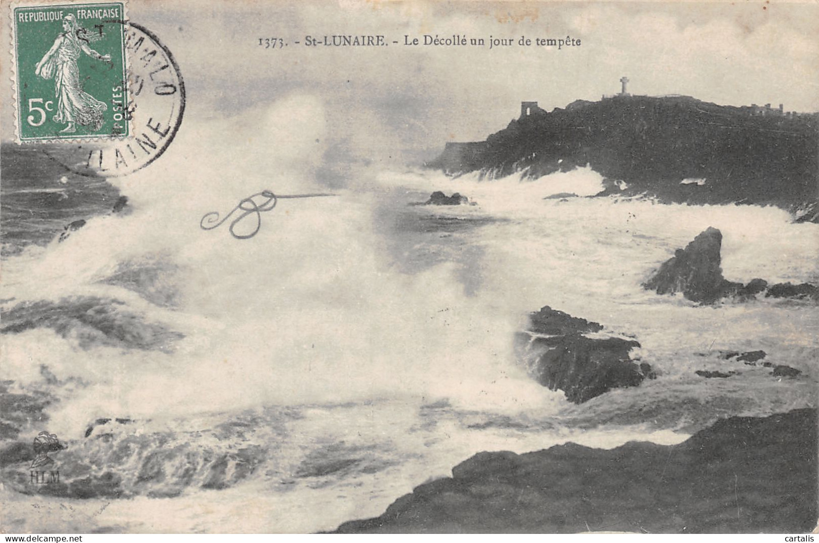 35-SAINT LUNAIRE-N°3869-D/0017 - Saint-Lunaire