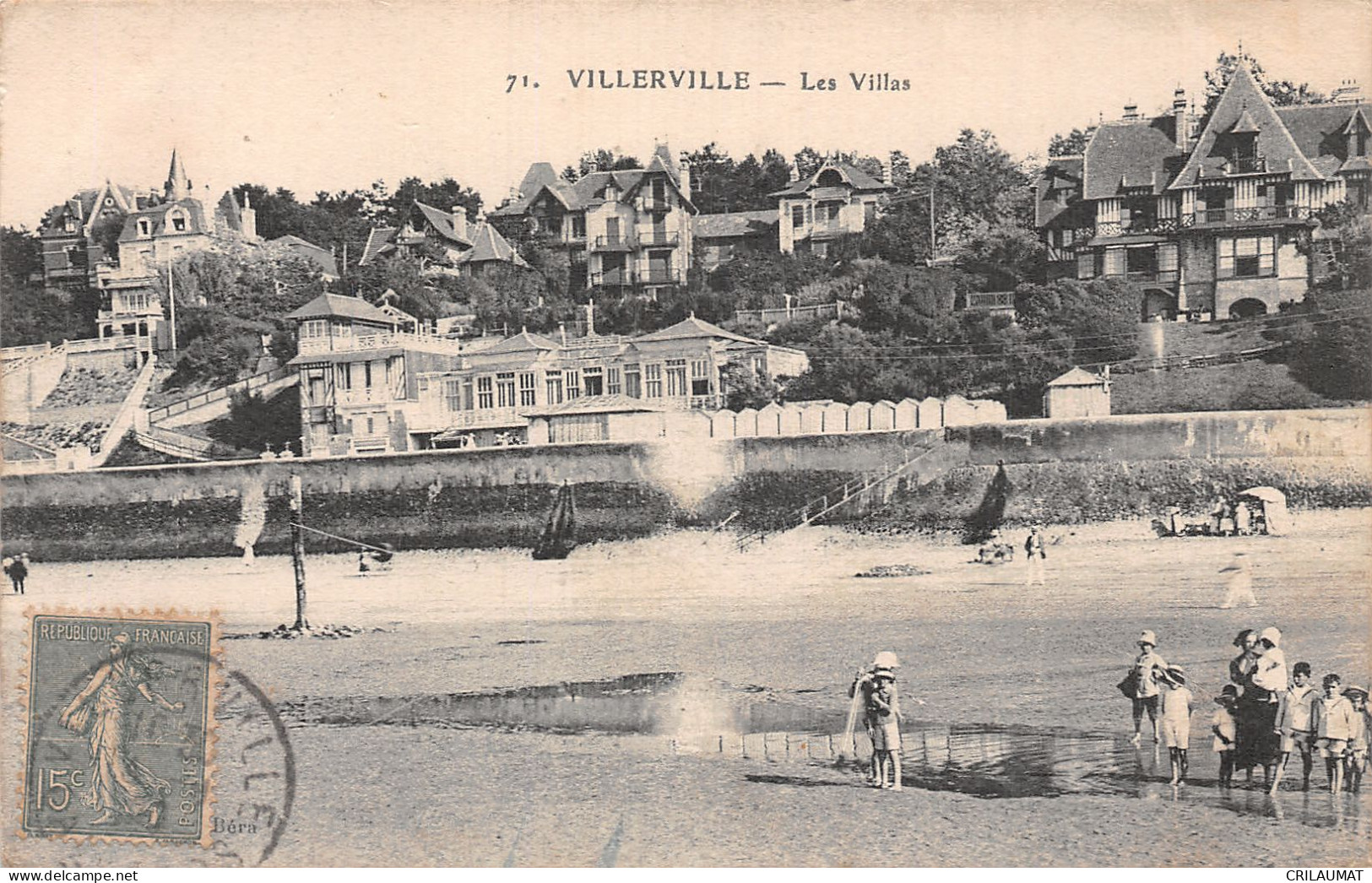 14-VILLERVILLE-N°T2926-C/0157 - Villerville