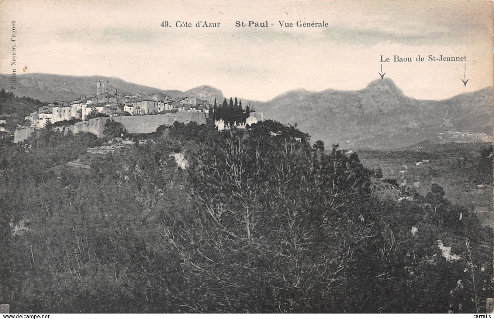 06-SAINT PAUL-N°3869-H/0147 - Poste Aérienne