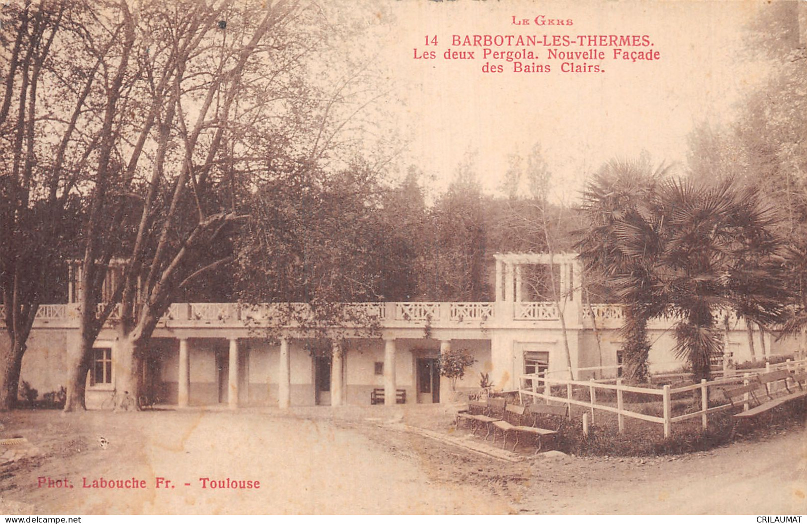 32-BARBOTAN LES THERMES-N°T2927-B/0309 - Barbotan