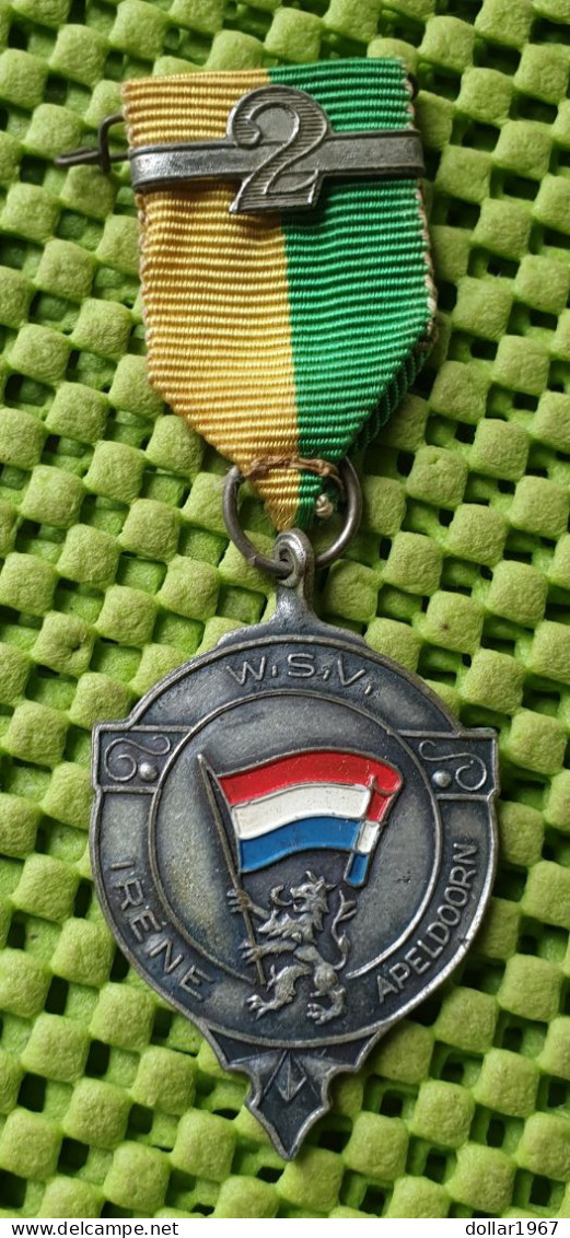 Medaile :  W.S.V. Prinses Irene Apeldoorn . . -  Original Foto  !!  Medallion  Dutch - Adel