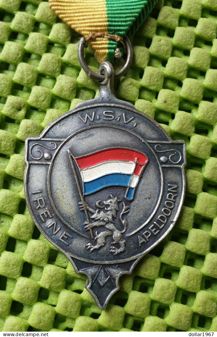 Medaile :  W.S.V. Prinses Irene Apeldoorn . . -  Original Foto  !!  Medallion  Dutch - Monarquía/ Nobleza