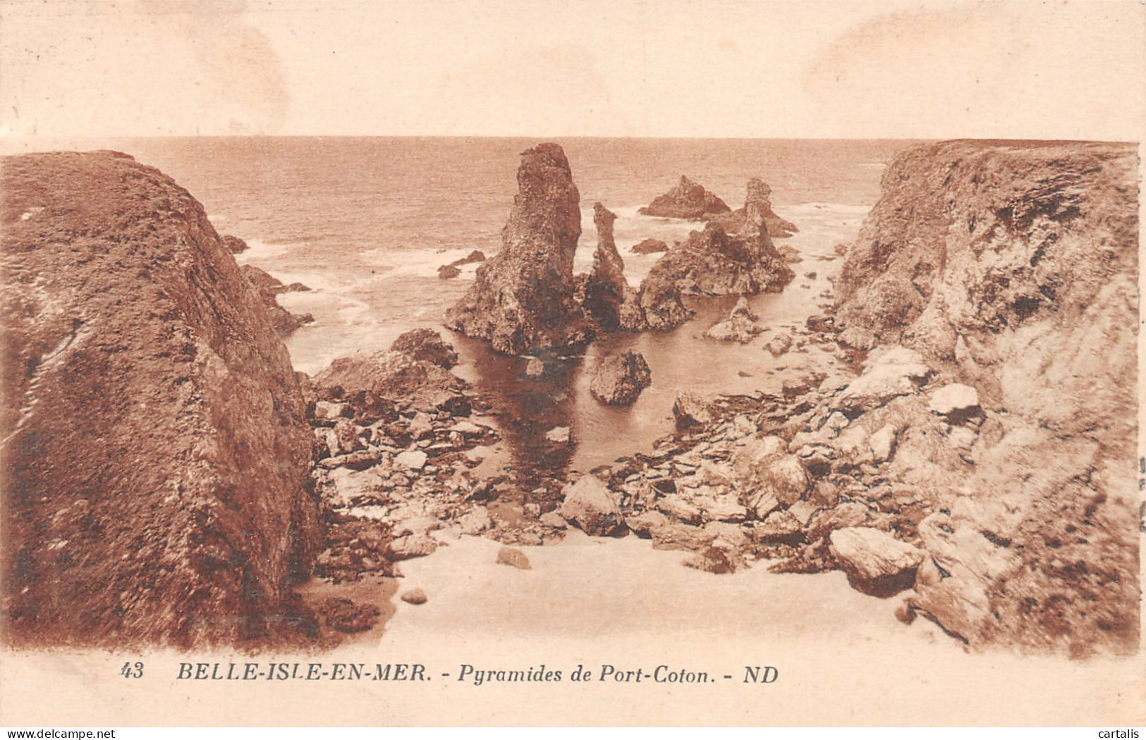 56-BELLE ISLE EN MER-N°3870-E/0215 - Belle Ile En Mer