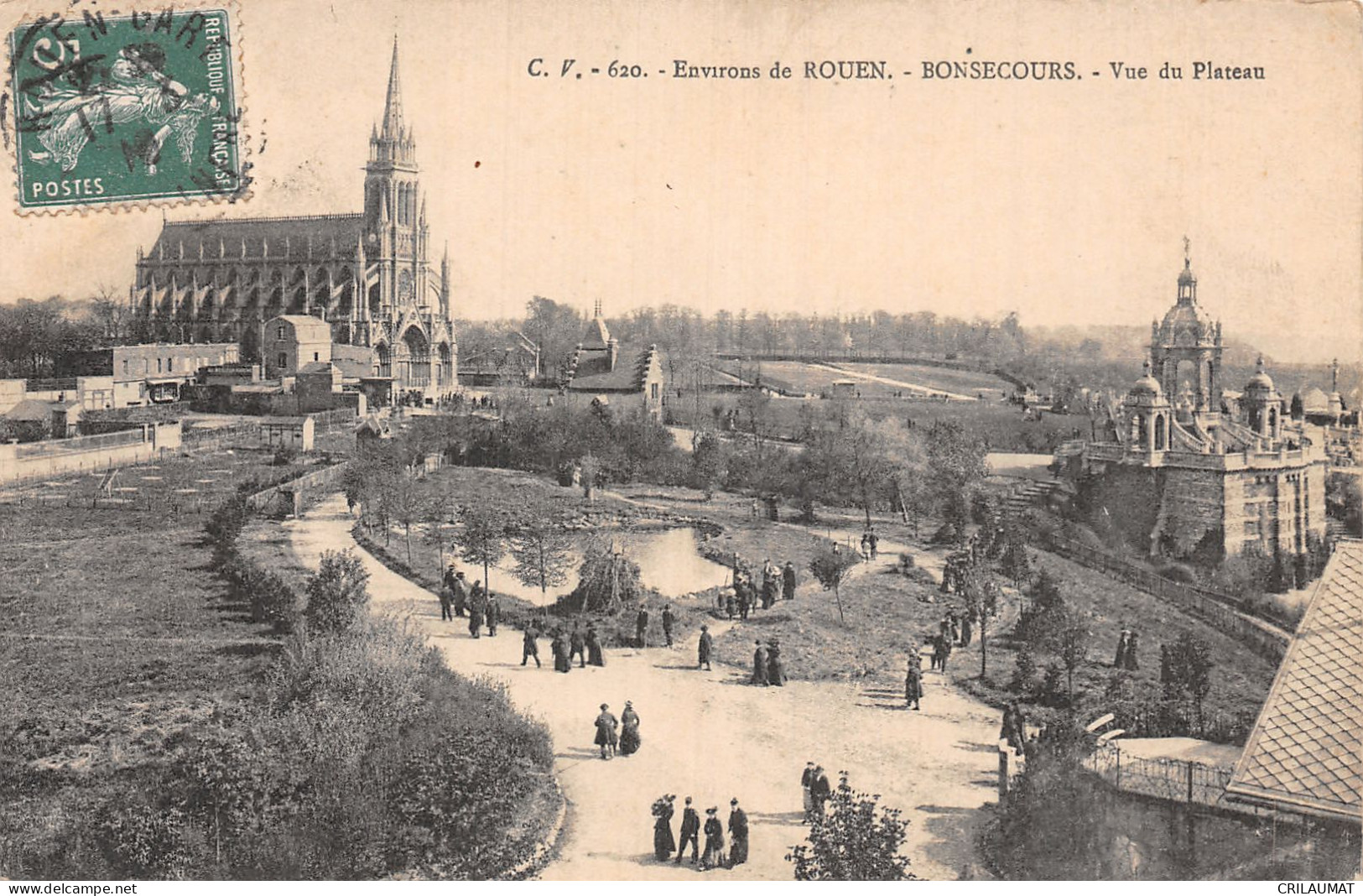 76-BONSECOURS-N°T2927-C/0147 - Bonsecours