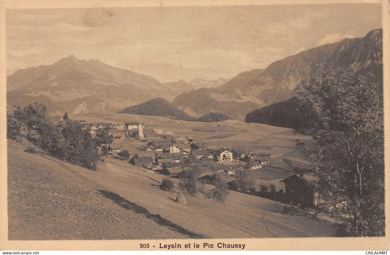 ET-SUISSE LEYSIN-N°T2928-A/0023 - Leysin