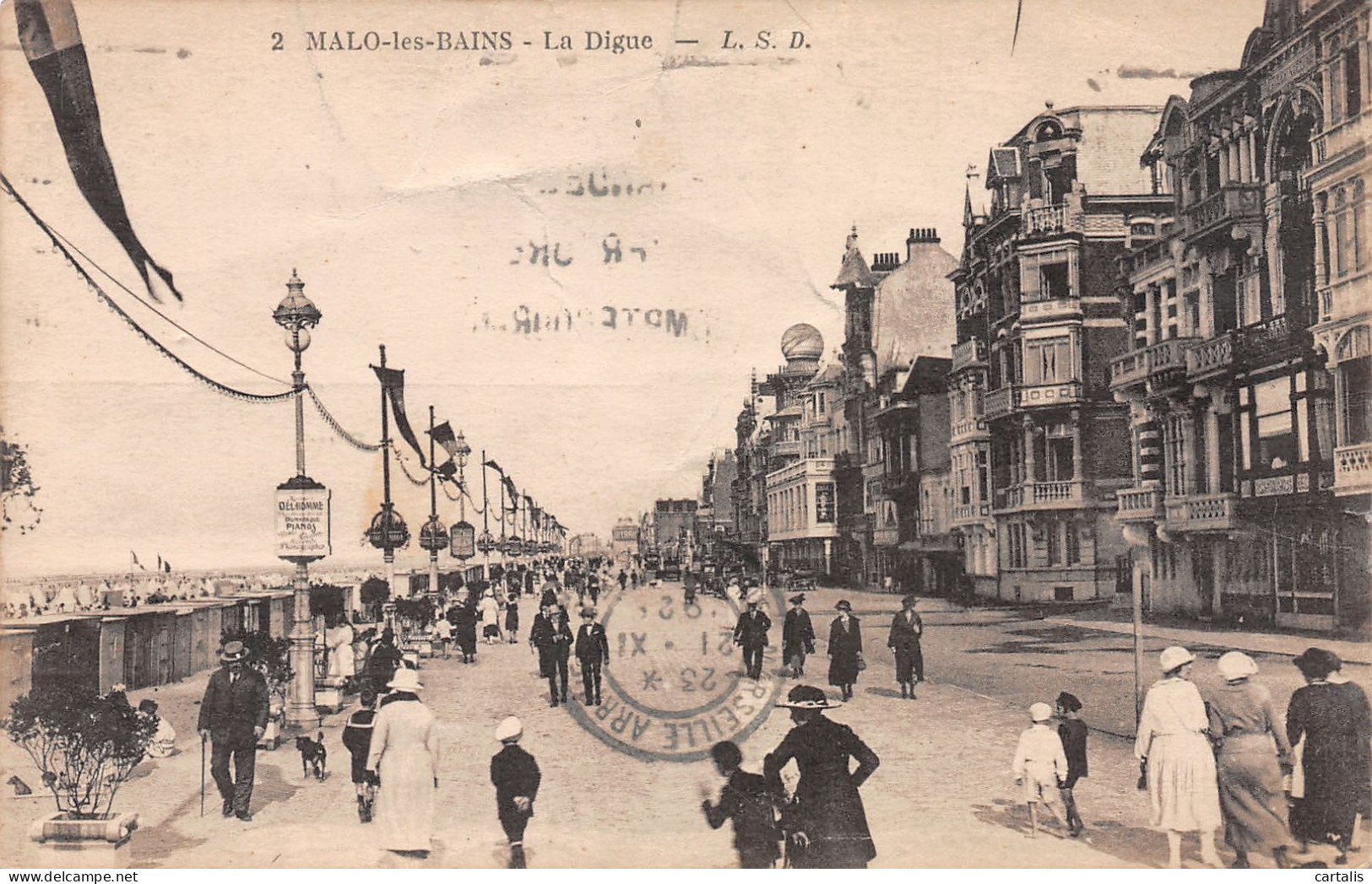 59-MALO LES BAINS-N°3871-F/0241 - Malo Les Bains