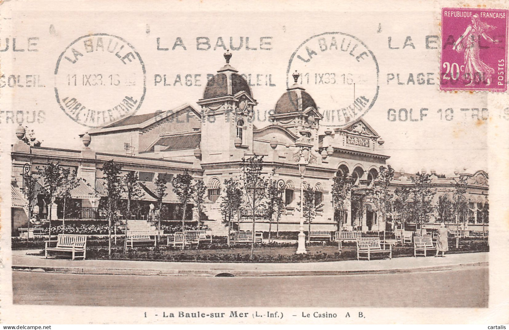 44-LA BAULE SUR MER-N°3872-B/0127 - La Baule-Escoublac