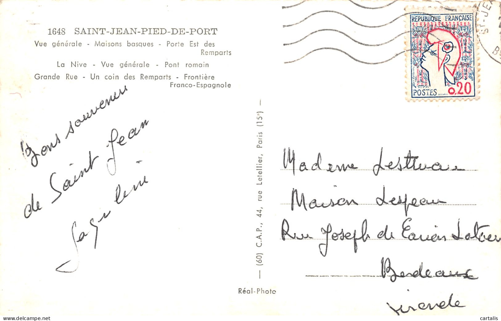 64-SAINT JEAN PIED DE PORT-N°3872-A/0017 - Saint Jean Pied De Port