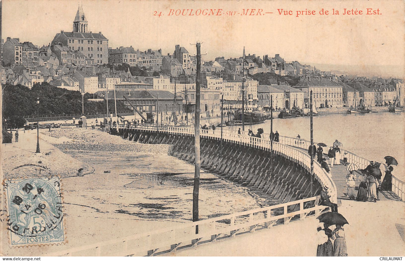 62-BOULOGNE SUR MER-N°T2929-A/0353 - Boulogne Sur Mer