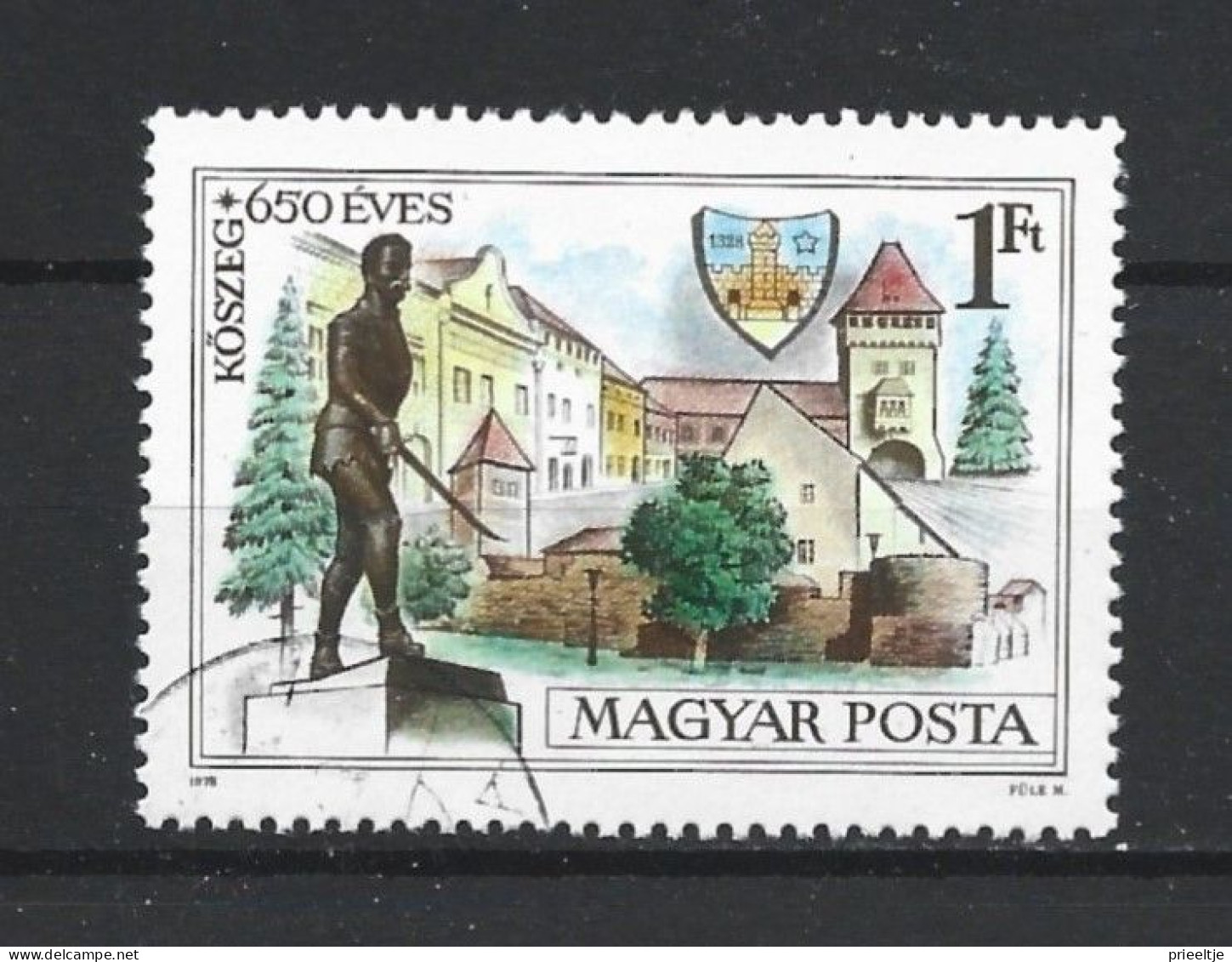 Hungary 1978 Koszeg 650 Y. Y.T. 2633 (0) - Usado