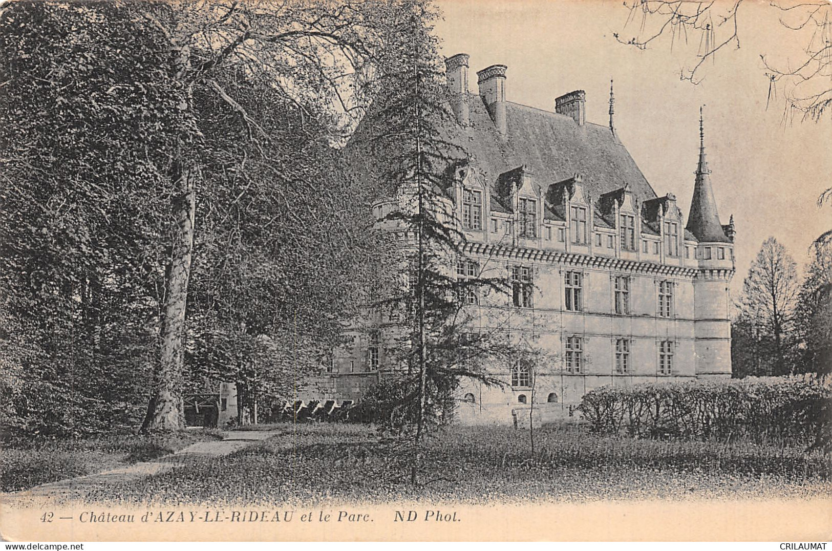 37-AZAY LE RIDEAU-N°T2929-C/0129 - Azay-le-Rideau