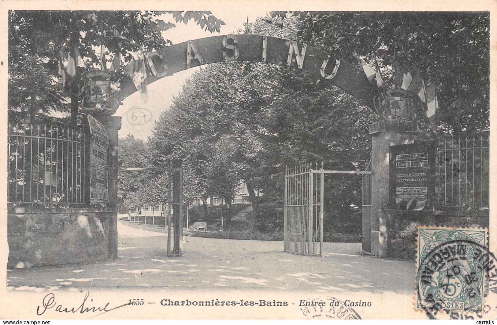 69-CHARBONNIERES LES BAINS-N°3872-G/0065 - Charbonniere Les Bains