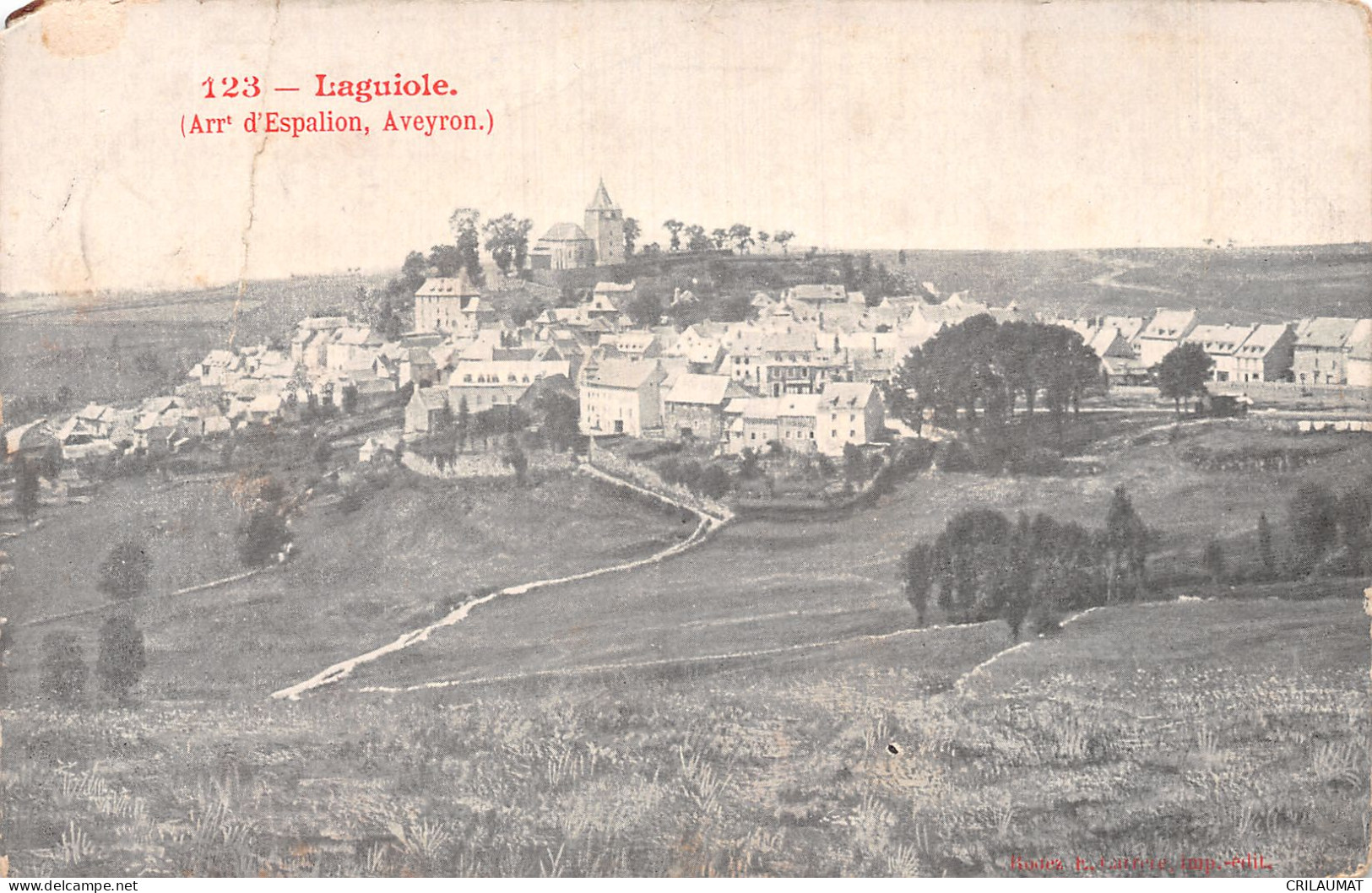 12-LAGUIOLE-N°T2929-G/0175 - Laguiole