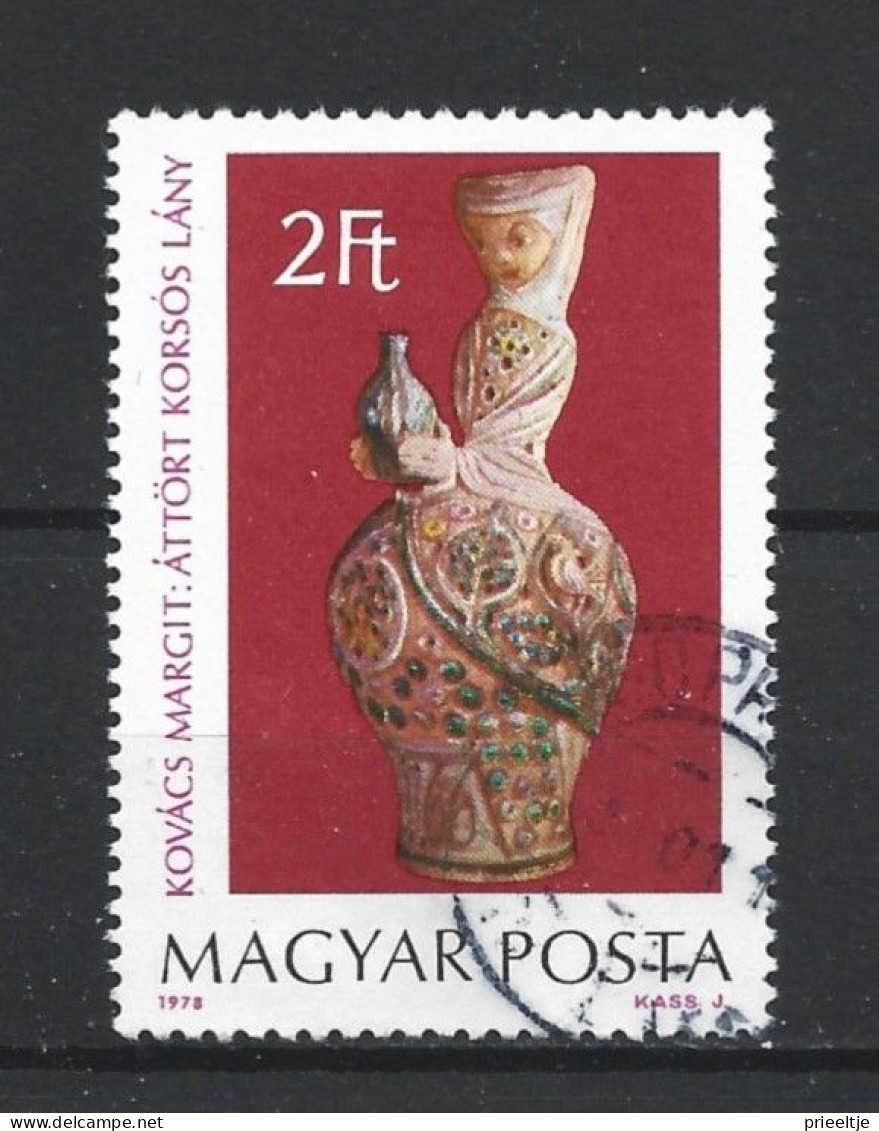 Hungary 1978 Ceramics Y.T. 2637 (0) - Used Stamps