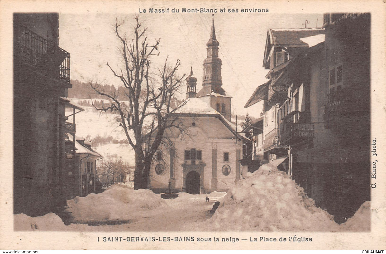 74-SAINT GERVAIS LES BAINS-N°T2929-H/0319 - Saint-Gervais-les-Bains